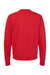 Independent Trading Co. SS3000 Mens Crewneck Sweatshirt Red Flat Back