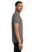 Gildan 5300/G530 Mens Short Sleeve Crewneck T-Shirt w/ Pocket Charcoal Grey Model Side