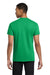 Gildan 5300/G530 Mens Short Sleeve Crewneck T-Shirt w/ Pocket Irish Green Model Back