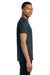 Gildan 5300/G530 Mens Short Sleeve Crewneck T-Shirt w/ Pocket Navy Blue Model Side