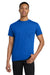 Gildan 5300/G530 Mens Short Sleeve Crewneck T-Shirt w/ Pocket Royal Blue Model Front