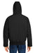 Dri Duck 5328 Mens Rubicon Full Zip Hooded Jacket Black Model Back