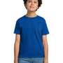 Hanes Youth EcoSmart Short Sleeve Crewneck T-Shirt - Deep Royal Blue