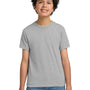 Hanes Youth EcoSmart Short Sleeve Crewneck T-Shirt - Light Steel Grey