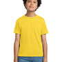 Hanes Youth EcoSmart Short Sleeve Crewneck T-Shirt - Yellow