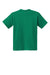 Hanes 5370 Youth EcoSmart Short Sleeve Crewneck T-Shirt Kelly Green Flat Back