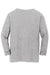 Gildan 5400B/G540B Youth Long Sleeve Crewneck T-Shirt Sport Grey Flat Back