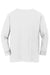 Gildan 5400B/G540B Youth Long Sleeve Crewneck T-Shirt White Flat Back