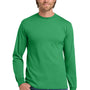 Gildan Mens Long Sleeve Crewneck T-Shirt - Irish Green