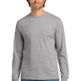 Gildan Mens Long Sleeve Crewneck T-Shirt - Sport Grey