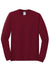 Gildan 5400/G540 Mens Long Sleeve Crewneck T-Shirt Cardinal Red Flat Front