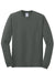 Gildan 5400/G540 Mens Long Sleeve Crewneck T-Shirt Charcoal Grey Flat Front