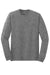 Gildan 5400/G540 Mens Long Sleeve Crewneck T-Shirt Heather Graphite Grey Flat Front