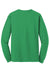 Gildan 5400/G540 Mens Long Sleeve Crewneck T-Shirt Irish Green Flat Back