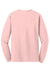 Gildan 5400/G540 Mens Long Sleeve Crewneck T-Shirt Light Pink Flat Back