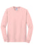 Gildan 5400/G540 Mens Long Sleeve Crewneck T-Shirt Light Pink Flat Front