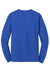 Gildan 5400/G540 Mens Long Sleeve Crewneck T-Shirt Royal Blue Flat Back