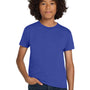 Hanes Youth ComfortSoft Short Sleeve Crewneck T-Shirt - Deep Royal Blue