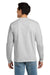 Hanes 5586 Mens ComfortSoft Long Sleeve Crewneck T-Shirt Ash Grey Model Back