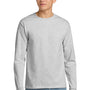 Hanes Mens ComfortSoft Long Sleeve Crewneck T-Shirt - Ash Grey