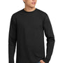 Hanes Mens ComfortSoft Long Sleeve Crewneck T-Shirt - Black