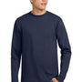 Hanes Mens ComfortSoft Long Sleeve Crewneck T-Shirt - Navy Blue