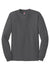 Hanes 5586 Mens ComfortSoft Long Sleeve Crewneck T-Shirt Smoke Grey Flat Front