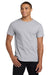 Hanes 5590/H5590 Mens ComfortSoft Short Sleeve Crewneck T-Shirt w/ Pocket Light Blue Model Front