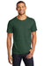 Jerzees 560MR/560M Mens Premium Blend Moisture Wicking Short Sleeve Crewneck T-Shirt Heather Forest Green Model Front