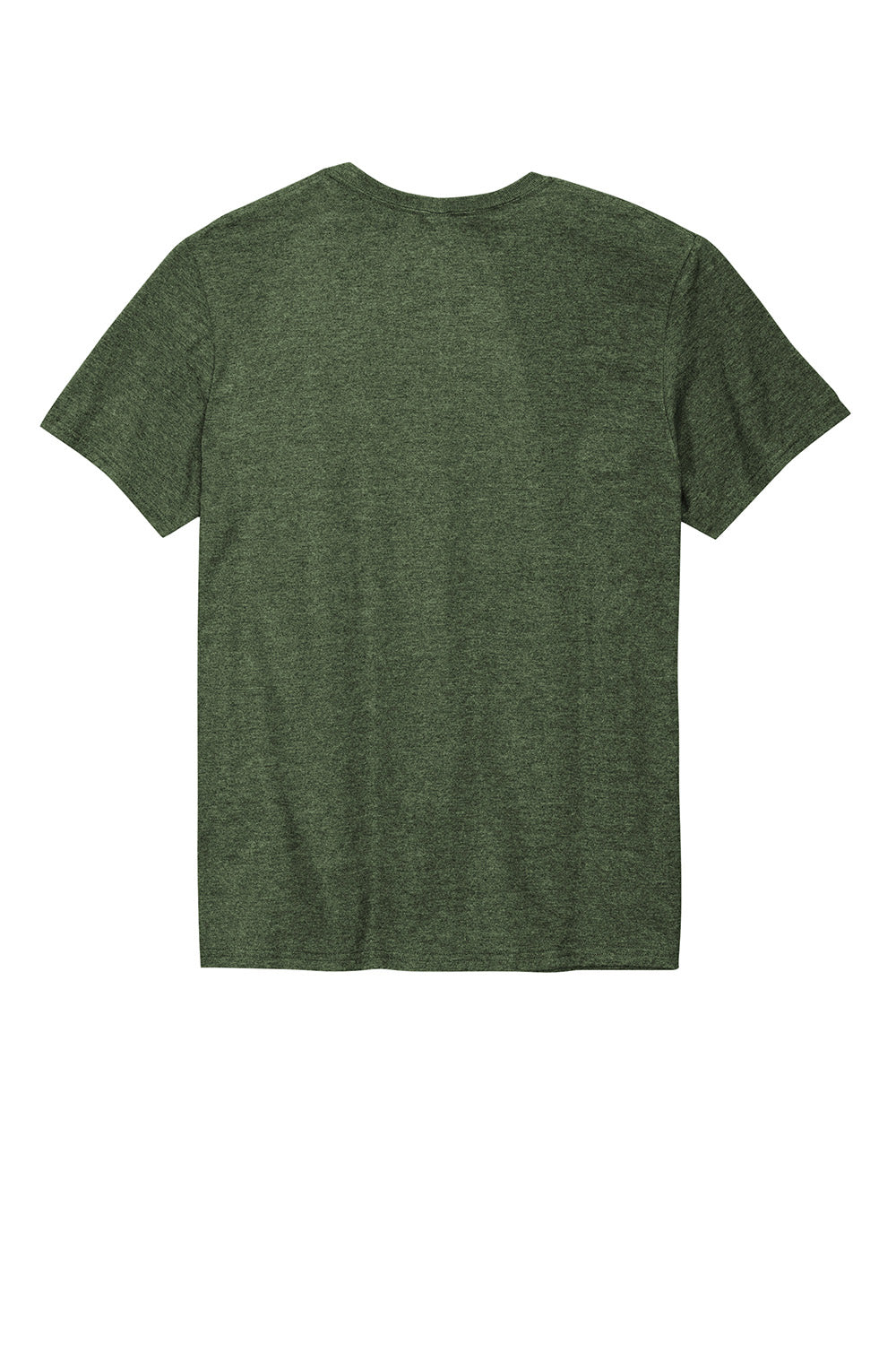 Jerzees 560MR/560M Mens Premium Blend Moisture Wicking Short Sleeve Crewneck T-Shirt Heather Military Green Flat Back