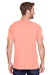 Jerzees 560MR/560M Mens Premium Blend Moisture Wicking Short Sleeve Crewneck T-Shirt Peach Model Back