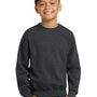 Jerzees Youth NuBlend Fleece Crewneck Sweatshirt - Heather Black