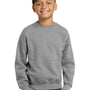 Jerzees Youth NuBlend Fleece Crewneck Sweatshirt - Oxford Grey