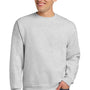 Jerzees Mens NuBlend Fleece Crewneck Sweatshirt - Ash Grey