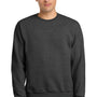 Jerzees Mens NuBlend Fleece Crewneck Sweatshirt - Heather Black