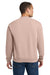 Jerzees 562M/562/562MR Mens NuBlend Fleece Crewneck Sweatshirt Blush Pink Model Back