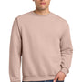 Jerzees Mens NuBlend Fleece Crewneck Sweatshirt - Blush Pink