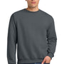 Jerzees Mens NuBlend Fleece Crewneck Sweatshirt - Charcoal Grey