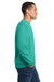 Jerzees 562M/562/562MR Mens NuBlend Fleece Crewneck Sweatshirt Cool Mint Model Side