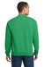 Jerzees 562M/562/562MR Mens NuBlend Fleece Crewneck Sweatshirt Kelly Green Model Back