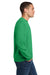 Jerzees 562M/562/562MR Mens NuBlend Fleece Crewneck Sweatshirt Kelly Green Model Side