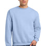 Jerzees Mens NuBlend Fleece Crewneck Sweatshirt - Light Blue