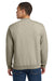 Jerzees 562M/562/562MR Mens NuBlend Fleece Crewneck Sweatshirt Heather Oatmeal Model Back