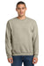 Jerzees 562M/562/562MR Mens NuBlend Fleece Crewneck Sweatshirt Heather Oatmeal Model Front