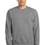 Jerzees Mens NuBlend Fleece Crewneck Sweatshirt - Oxford Grey