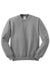 Jerzees 562M/562/562MR Mens NuBlend Fleece Crewneck Sweatshirt Oxford Grey Flat Front