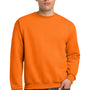 Jerzees Mens NuBlend Fleece Crewneck Sweatshirt - Safety Orange