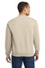 Jerzees 562M/562/562MR Mens NuBlend Fleece Crewneck Sweatshirt Heather Sweet Cream Model Back