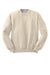 Jerzees 562M/562/562MR Mens NuBlend Fleece Crewneck Sweatshirt Heather Sweet Cream Flat Front