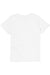 Hanes 5680 Womens ComfortSoft Short Sleeve Crewneck T-Shirt White Flat Back